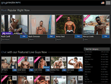 Tablet Screenshot of gayprivatecams.com